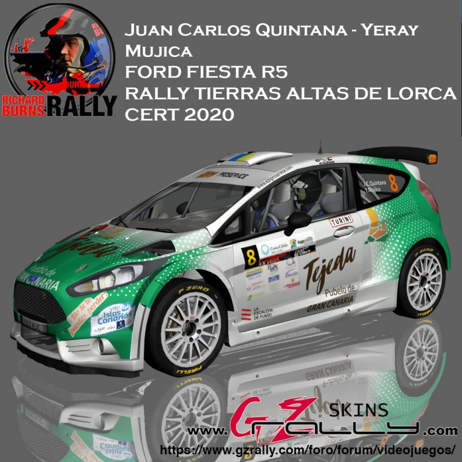 Juan Carlos Quintana - Yeray Mujica Ford Fiesta R5 CERT 2020