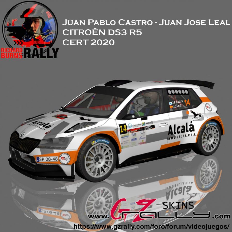 Juan Pablo Castro - Juan Jose Leal Skoda Fabia R5 CERT 2020