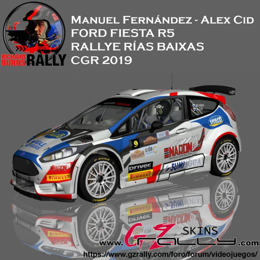 Manuel Fernandez - Alex Cid Ford Fiesta R5 CGR 2019