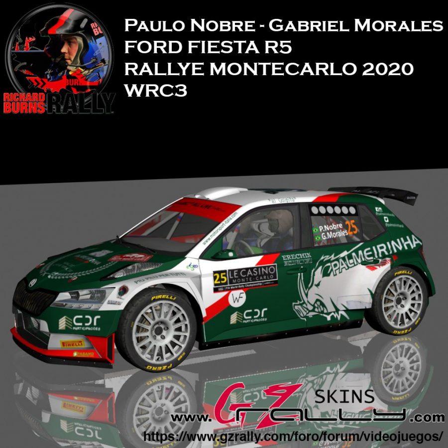Paulo Nobre - Gabriel Morales Skoda Fabia R5 WRC3 2020
