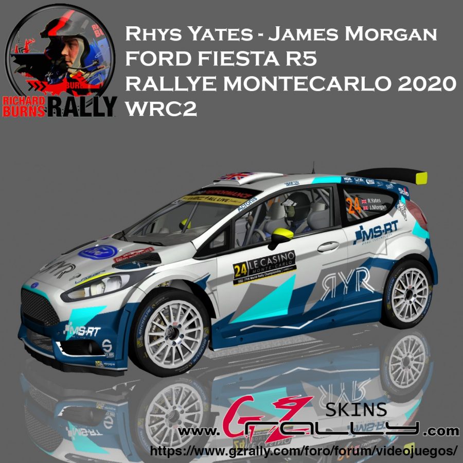 Rhys Yates - James Morgan Ford Fiesta R5 WRC2 2020
