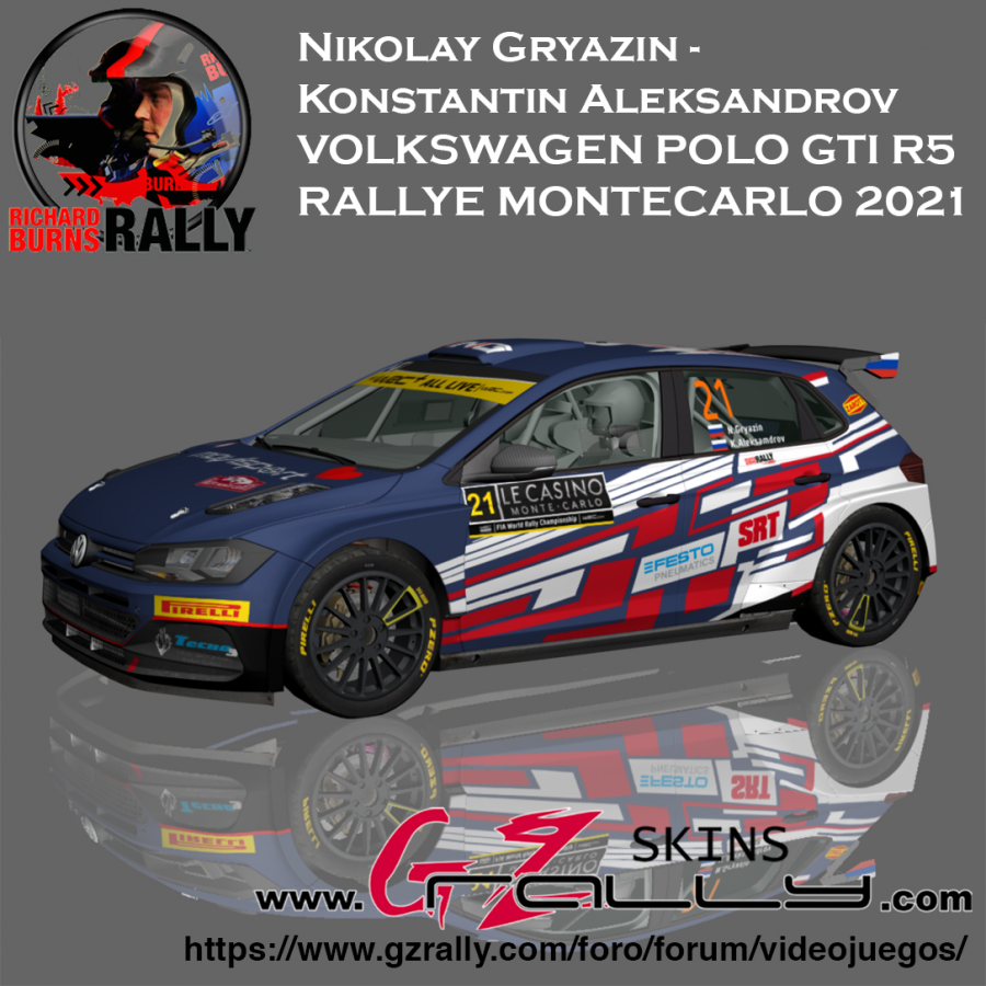 Nikolay Gryazin - Aleksandrov Konstantin Volkswagen Polo R5 2021