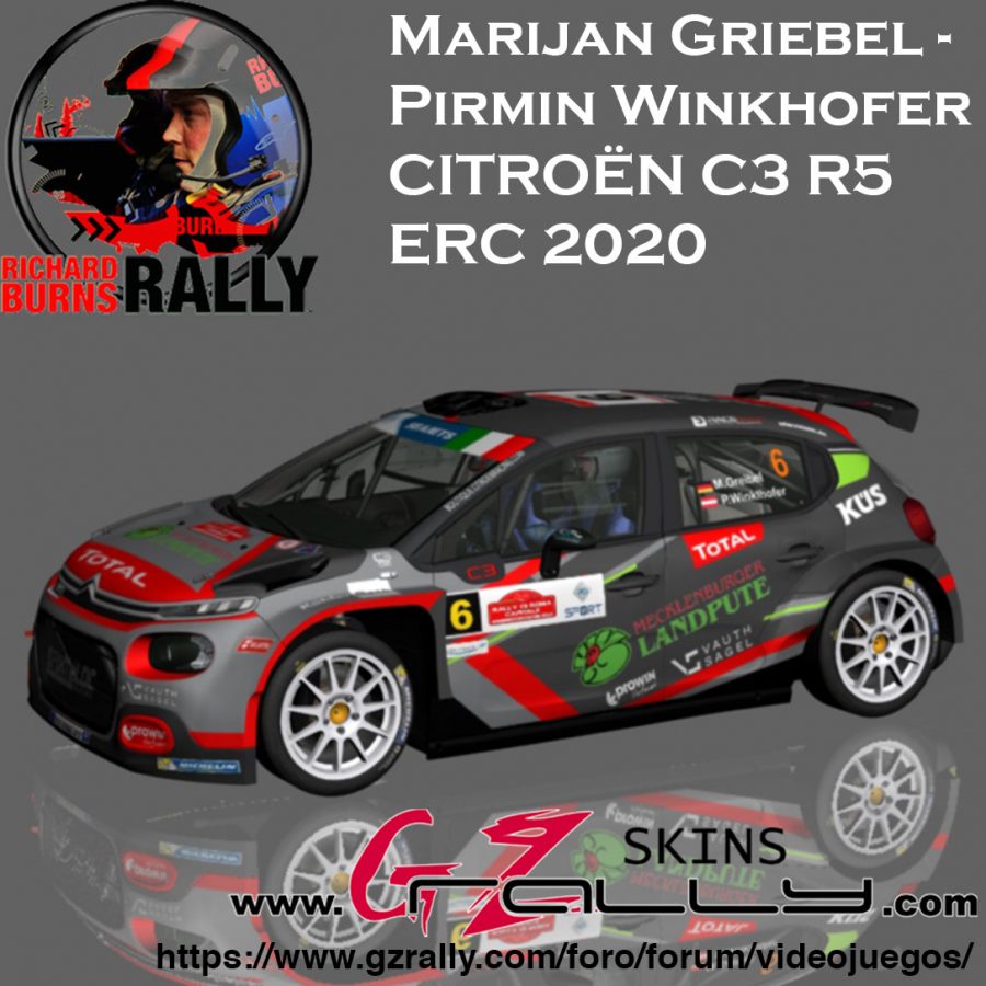 Marijan Griebel - Pirmin Winklhofer Citroën C3 R5 2020